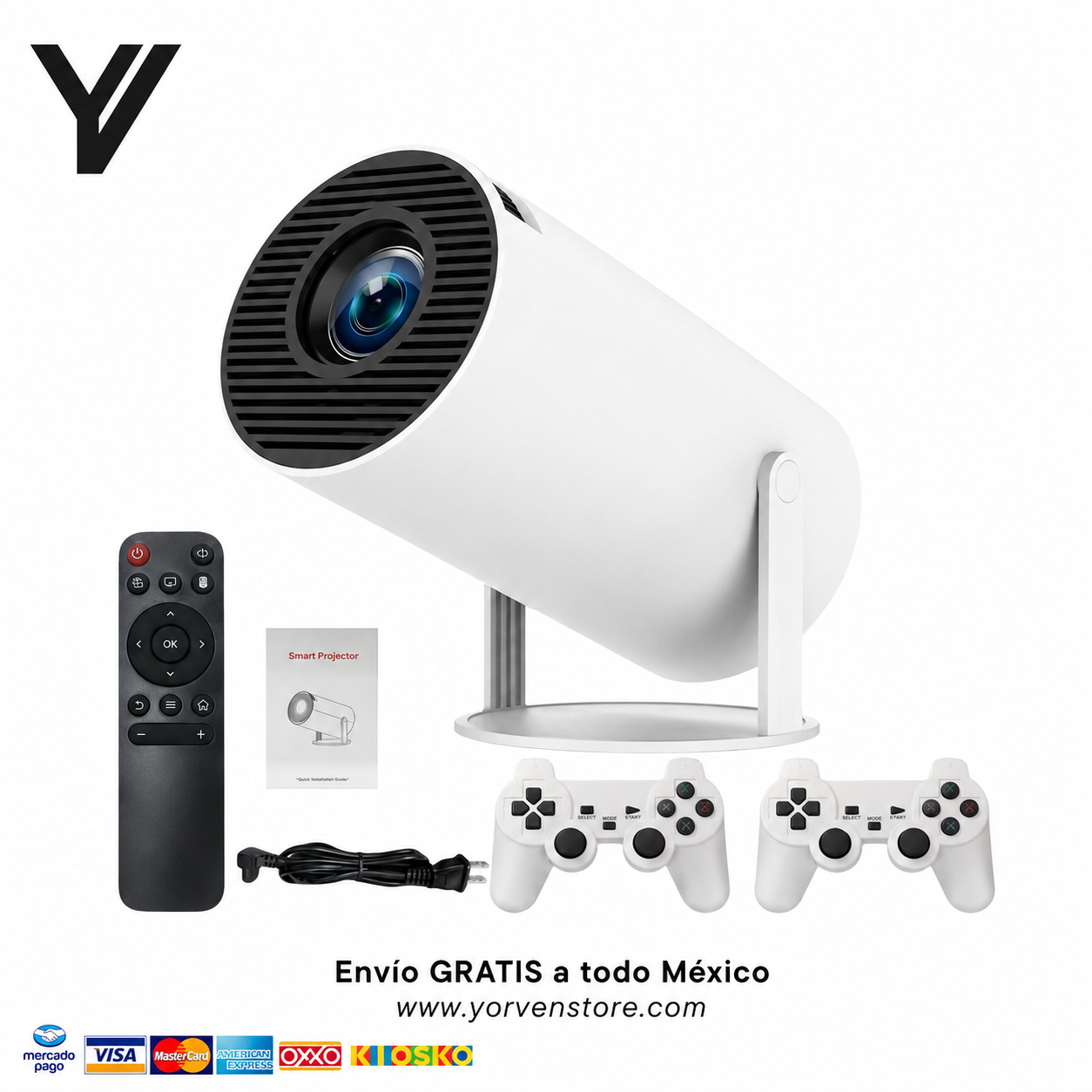 Proyector y consola de video de juegos, más de 15,000 juegos