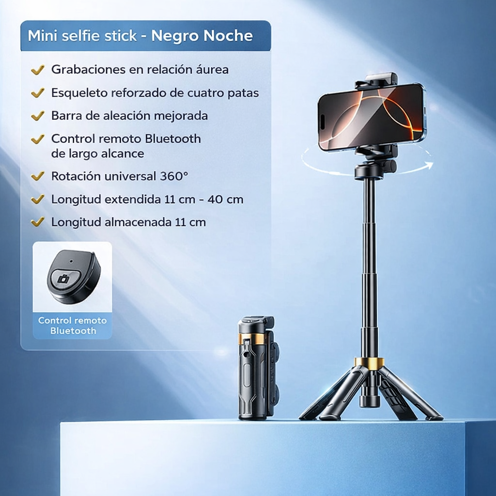 Soporte Portátil-Selfies para Móvil