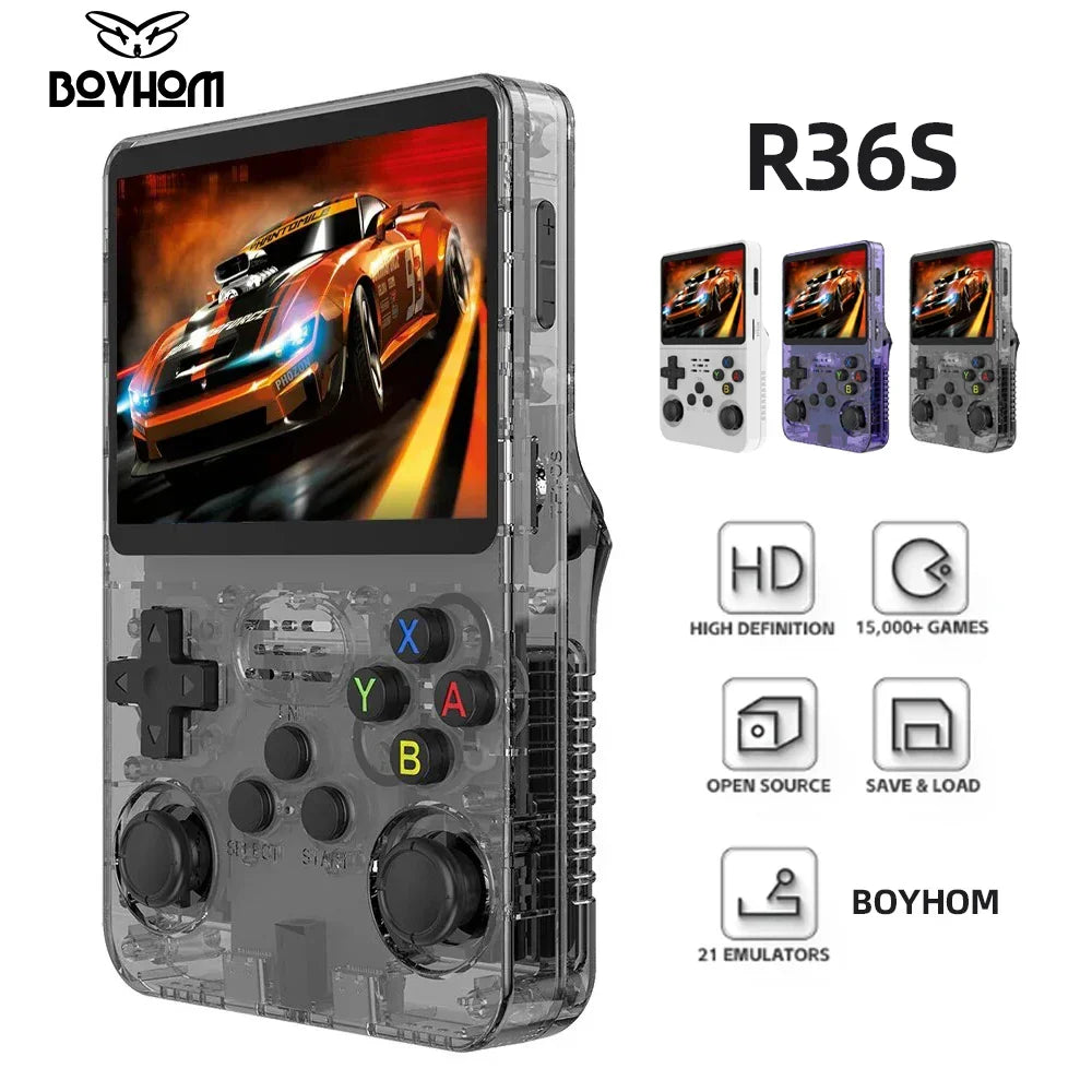 Consola Retro Portátil BOYHOM R36S 64GB